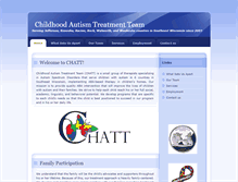 Tablet Screenshot of chattautism.com